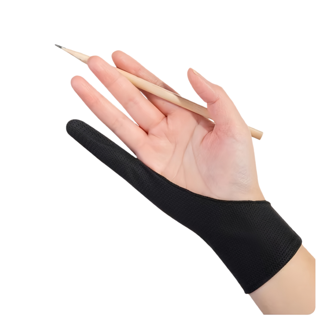 Touch Screen Gloves - Anti-Smudge Drawing Glove for Artists –
