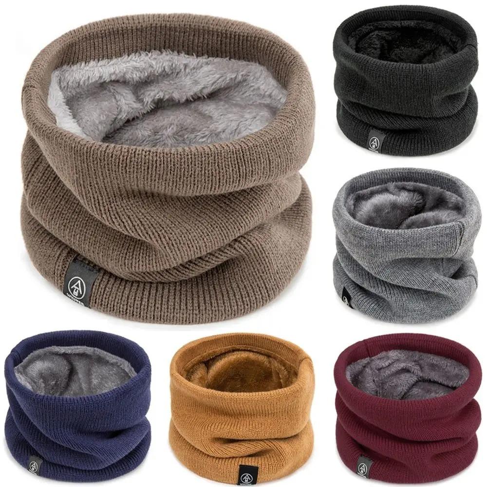 Wool Scarf Men - Fashion Women Knitted Scarf Solid Cashmer