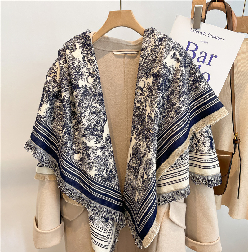 Cashmere Pashmina Wrap - Luxury Scarf Women Cashmere Blend Bufanda