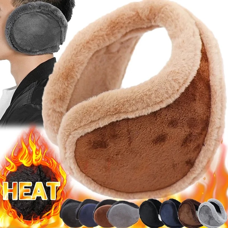 Winter Headband Fleece - Thicken Fur Earmuffs Men Women Winter