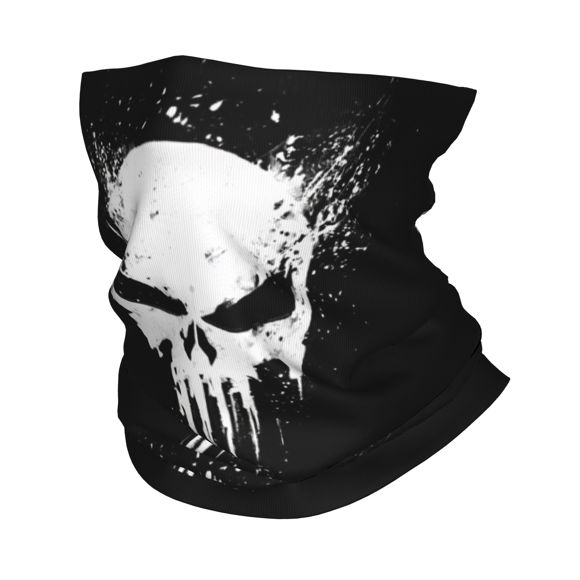 Custom Skeleton Skull Bandana  - Neck Gaiter Fleece ulasan dan harga