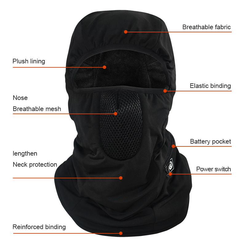 Savior Heat Heating Ski Mask W - Balaclava Ski Mask ulasan dan harga