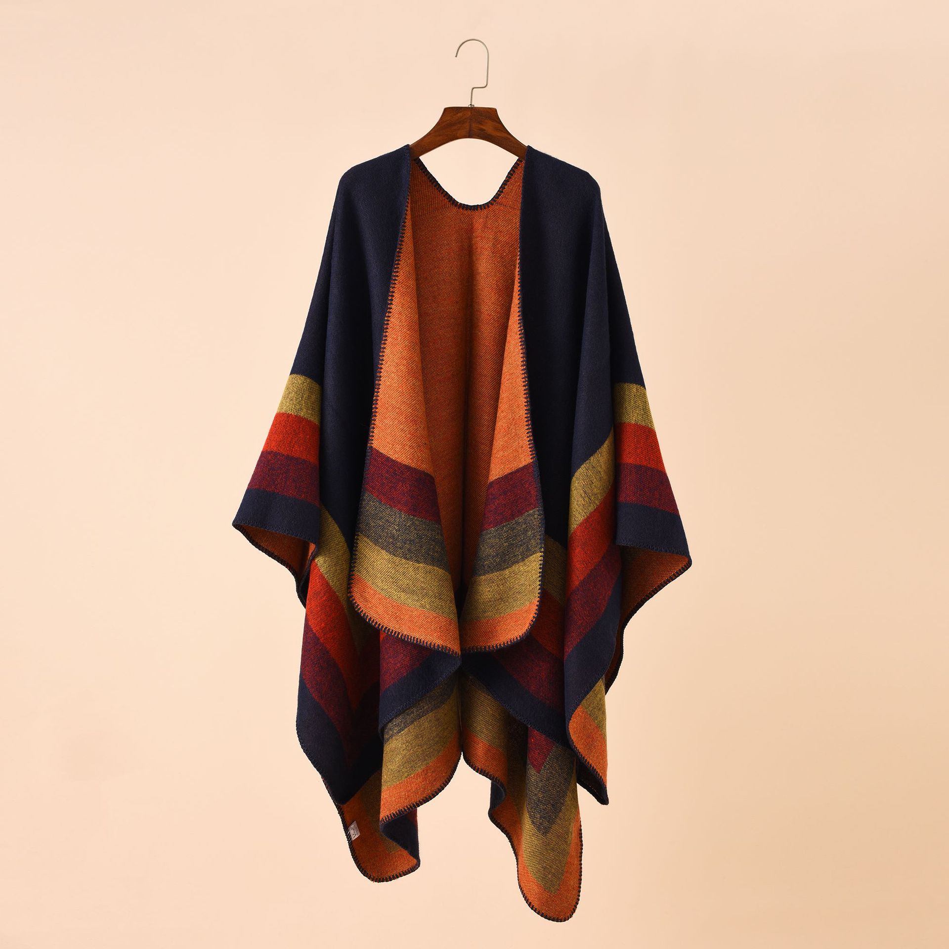 2024 New Fashion Winter Warm P - Shawl Wrap Winter ulasan dan harga