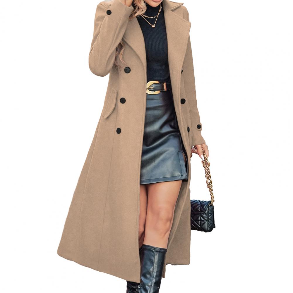 Women Winter Overcoat Women's  - Wool Coat Peacoat ulasan dan harga