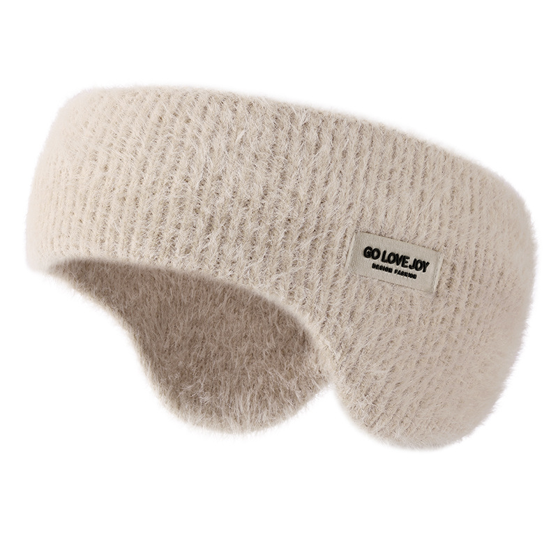 Winter New Knitted Ear Muffs f - Winter Headband Fleece ulasan dan harga