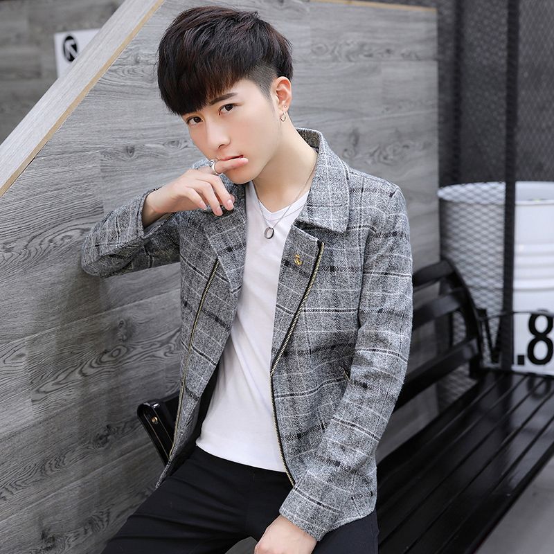 Men's Short Wool Blend Peacoat - Wool Coat Peacoat ulasan dan harga