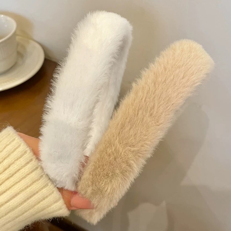 Korean Soft Headband Women Gir - Winter Headband Fleece ulasan dan harga