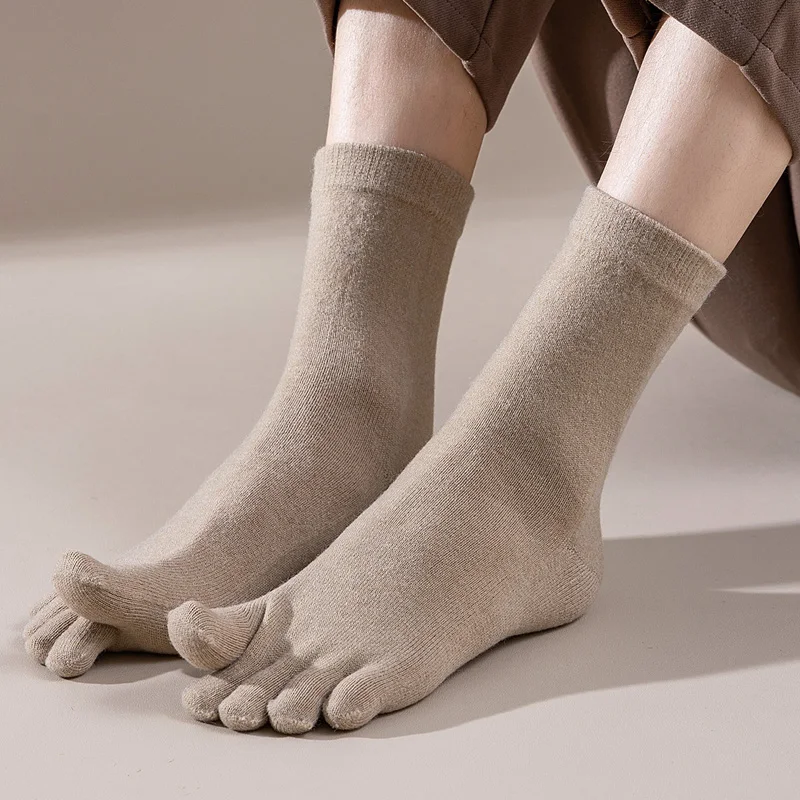 Mans Wool Five Finger Socks Sh - Thermal Sock Wool ulasan dan harga