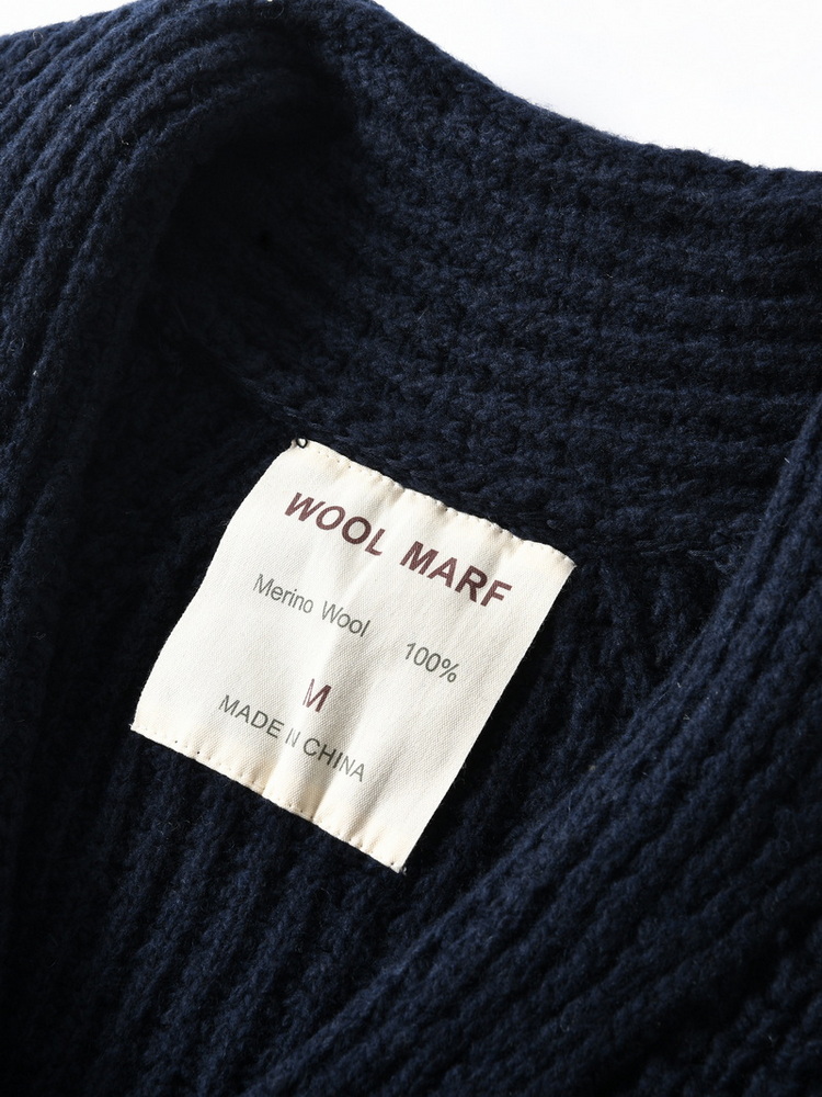 Eu Vintage 100% Wool Chunky Kn - Wool Scarf Men ulasan dan harga