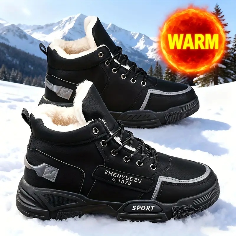 Men's Autumn and Winter High-T - Waterproof Winter Boot ulasan dan harga