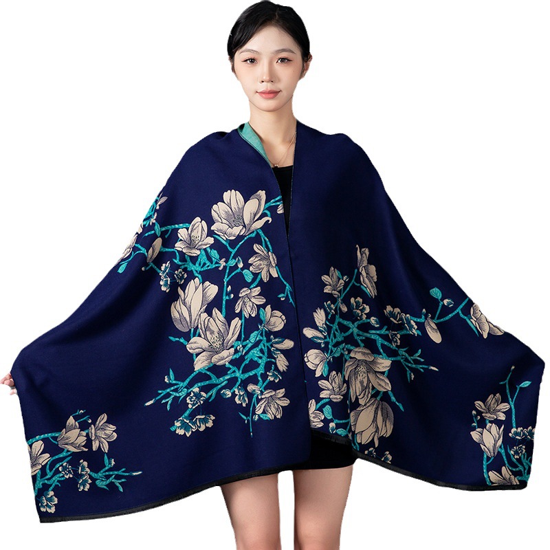 Women Winter Shawl Cashmere Sc - Shawl Wrap Winter ulasan dan harga