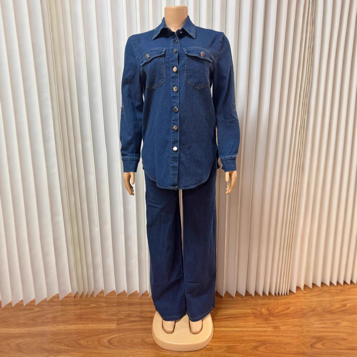 Jeans 2 Piece Sets Women Denim - Down Jacket Packable ulasan dan harga