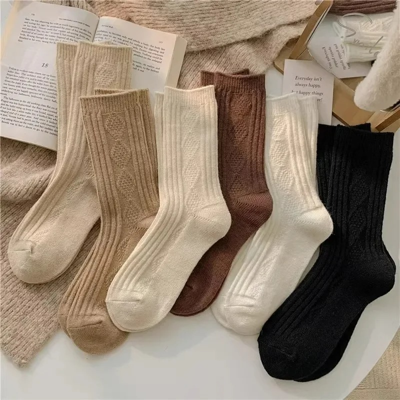3pairs Cashmere Wool Socks for - Thermal Sock Wool ulasan dan harga
