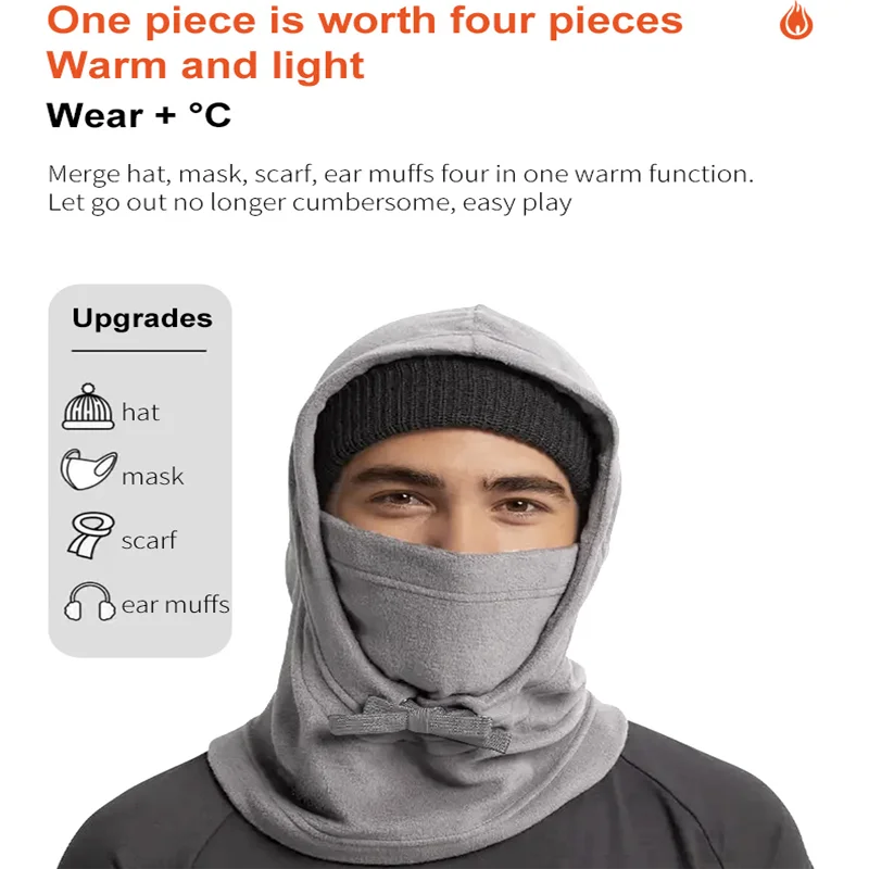 MOON motorcycle helmet Balacla - Balaclava Ski Mask ulasan dan harga