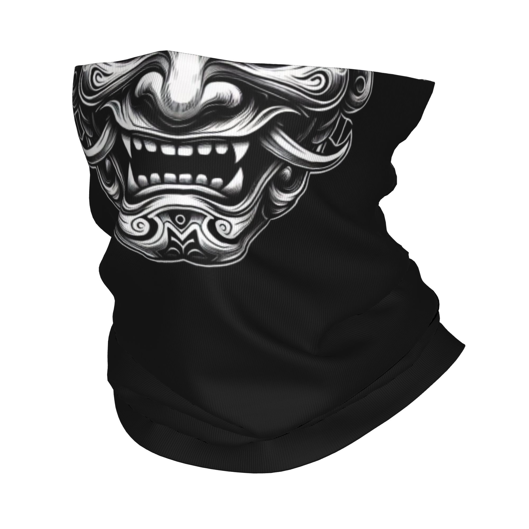 Custom Samurai Oni Demon Banda - Neck Gaiter Fleece ulasan dan harga