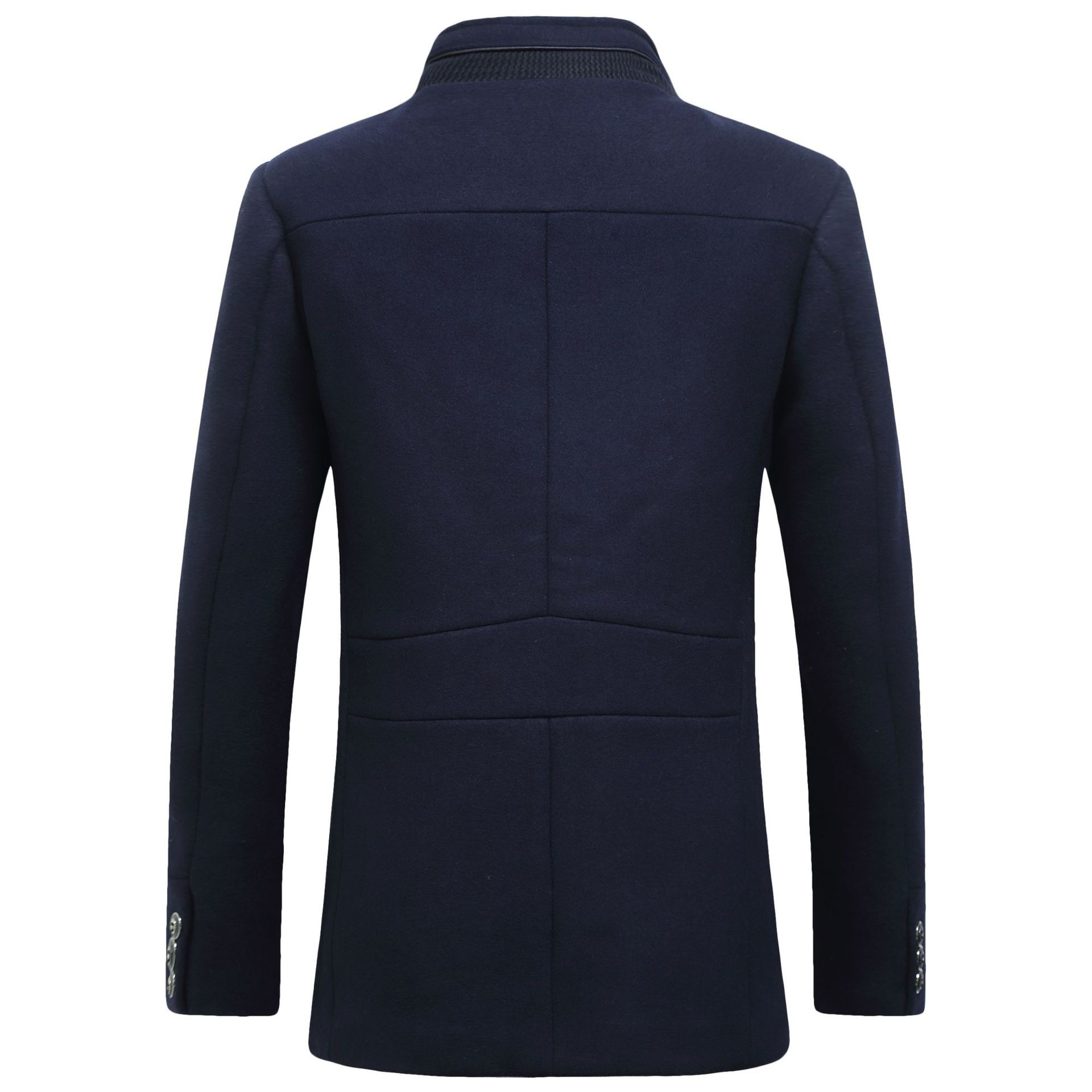 Fashion Men's Wool jacket Clas - Wool Coat Peacoat ulasan dan harga