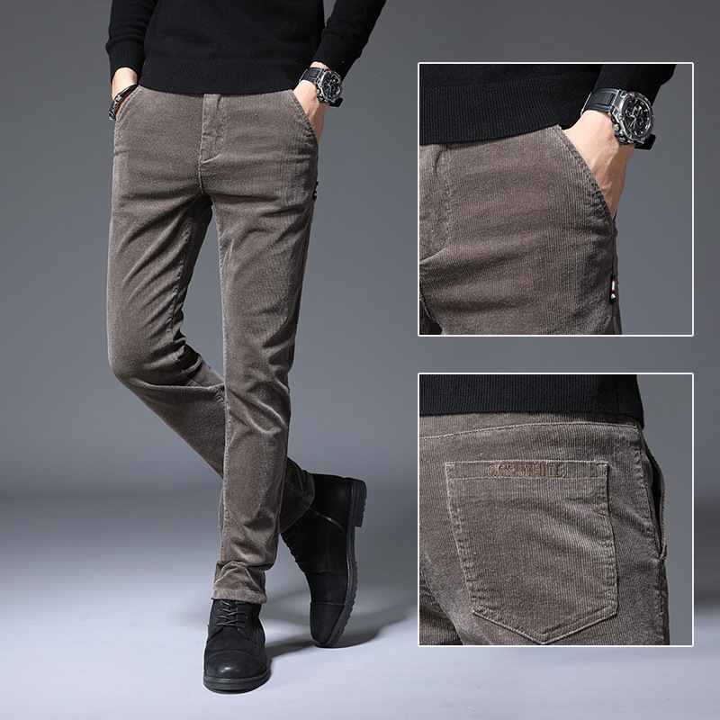 Open Crotch Men Fall Winter Fl - Corduroy Pant Warm ulasan dan harga