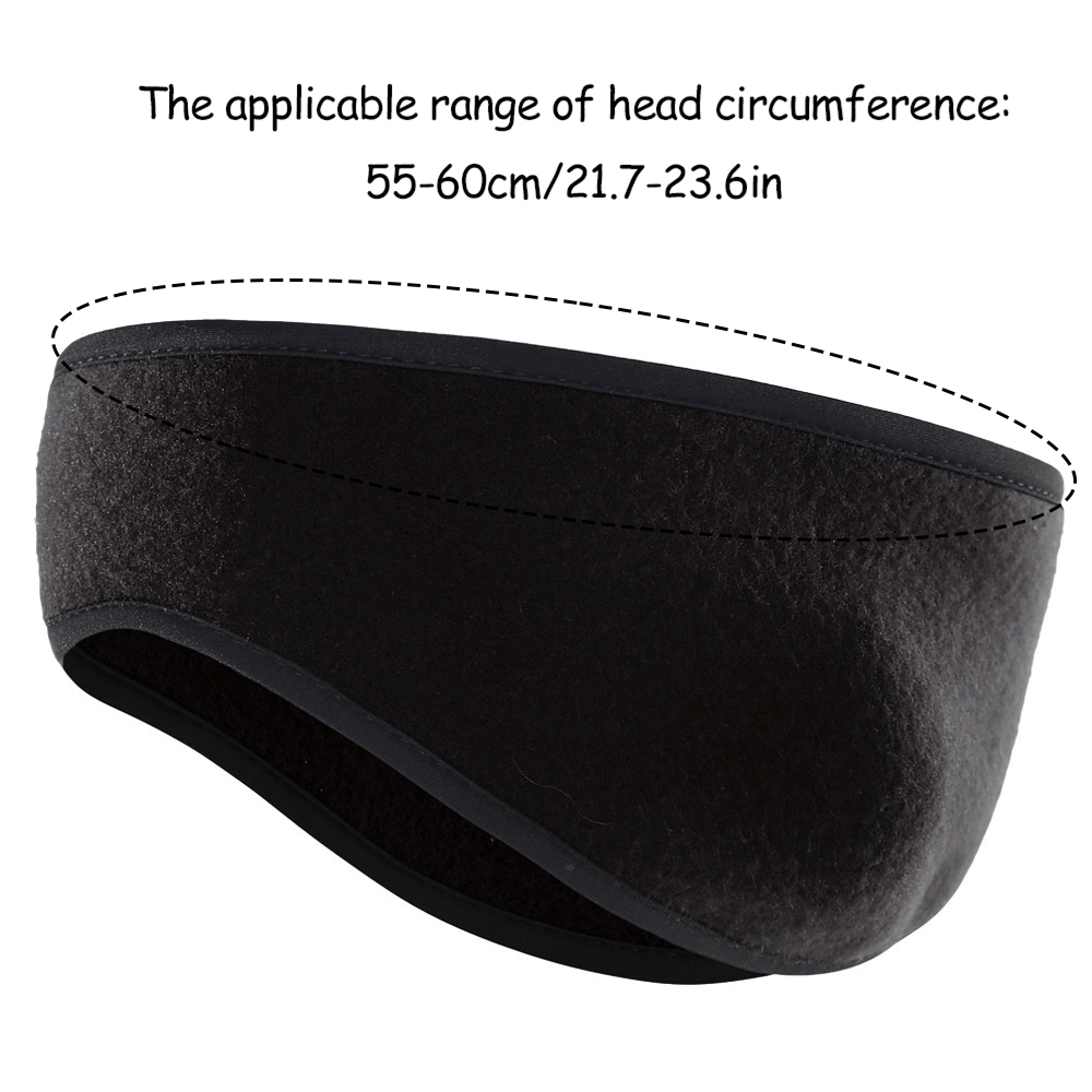 1PC Winter Fleece Earmuffs Col - Fleece Ear Warmer Band ulasan dan harga