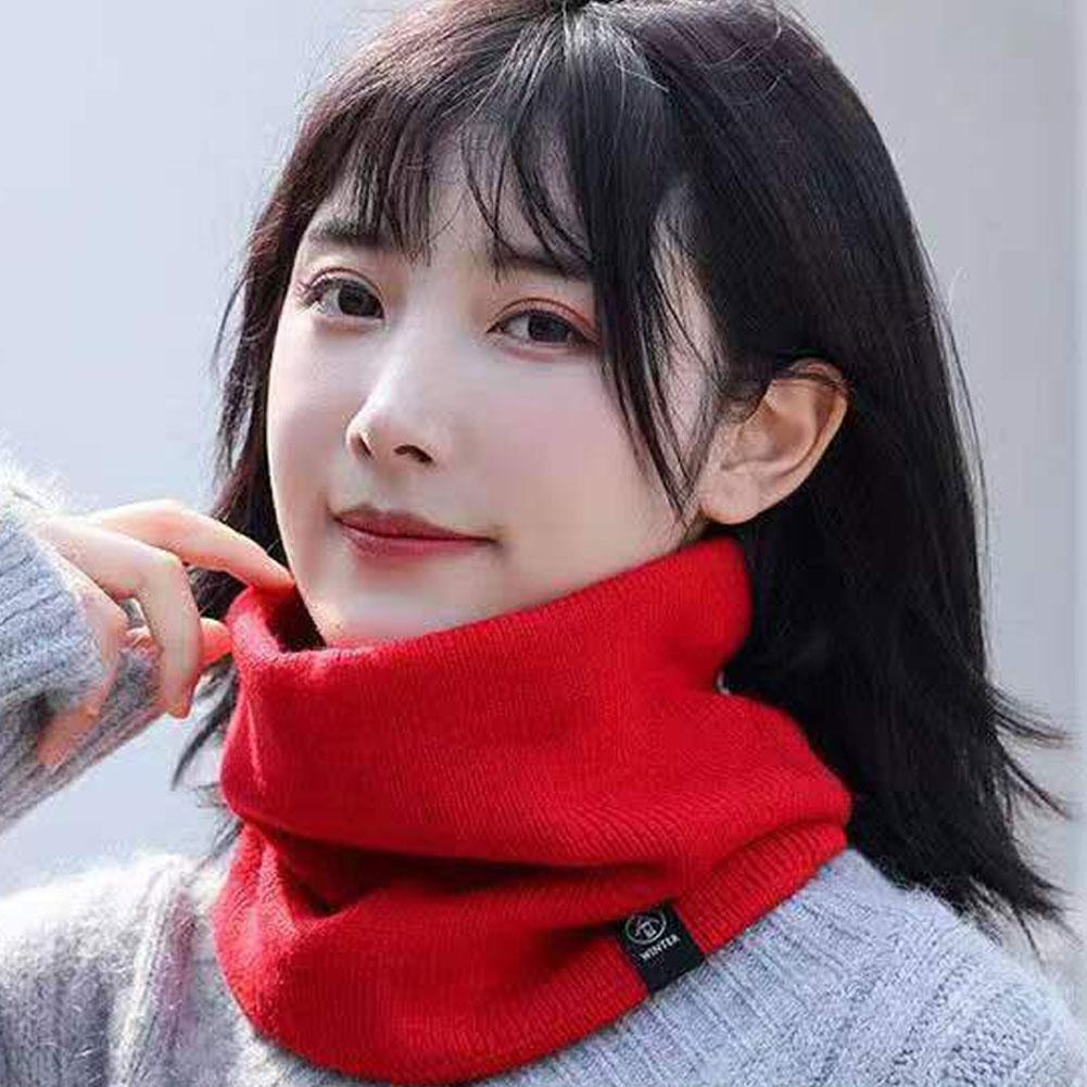 Solid Winter Plush Muffler Woo - Winter Headband Fleece ulasan dan harga
