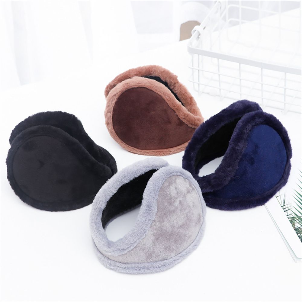 Mens Ear Muffs Winter Ear Warm - Fleece Ear Warmer Band ulasan dan harga