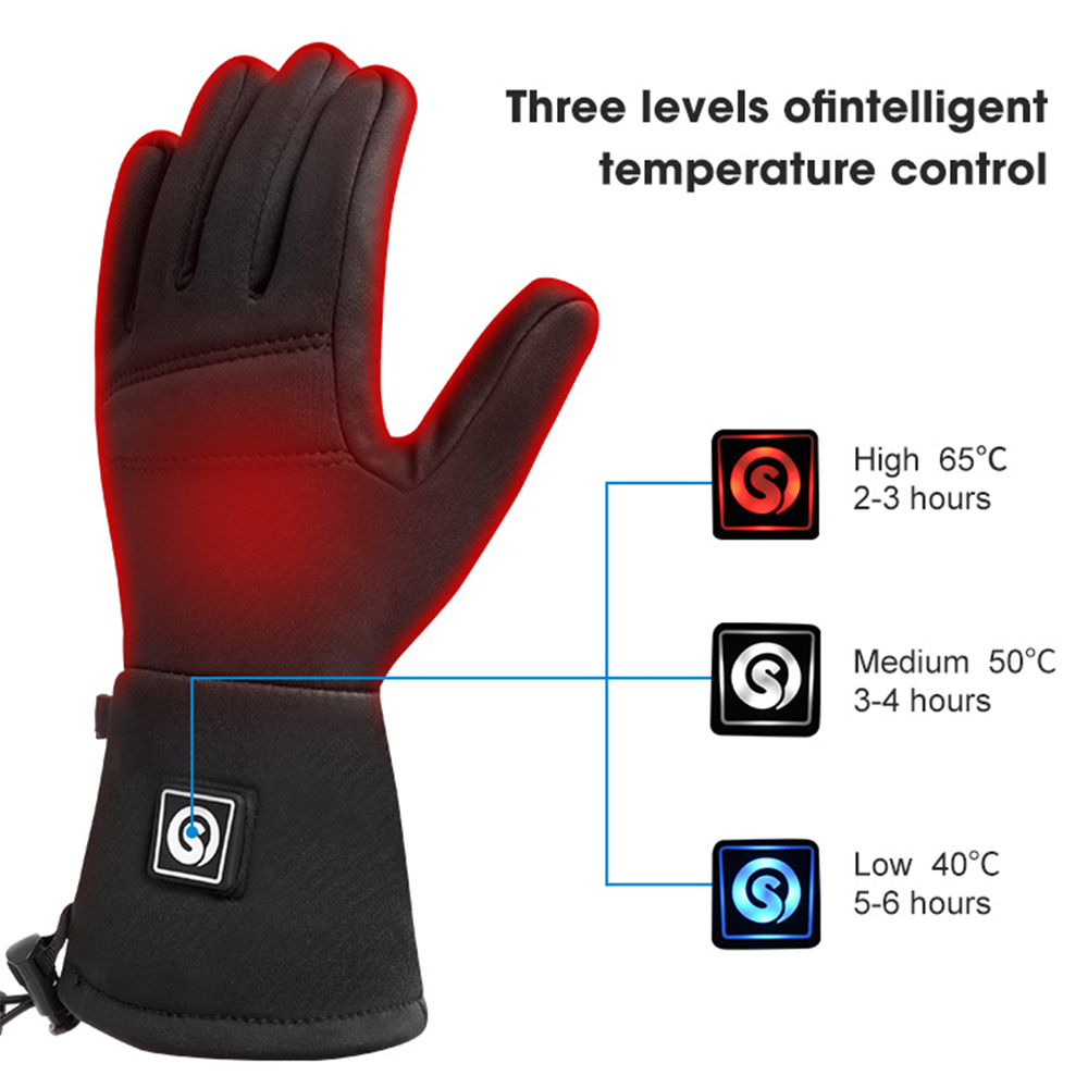 Snow Deer S18 Winter Heated Gl - Touch Screen Gloves ulasan dan harga