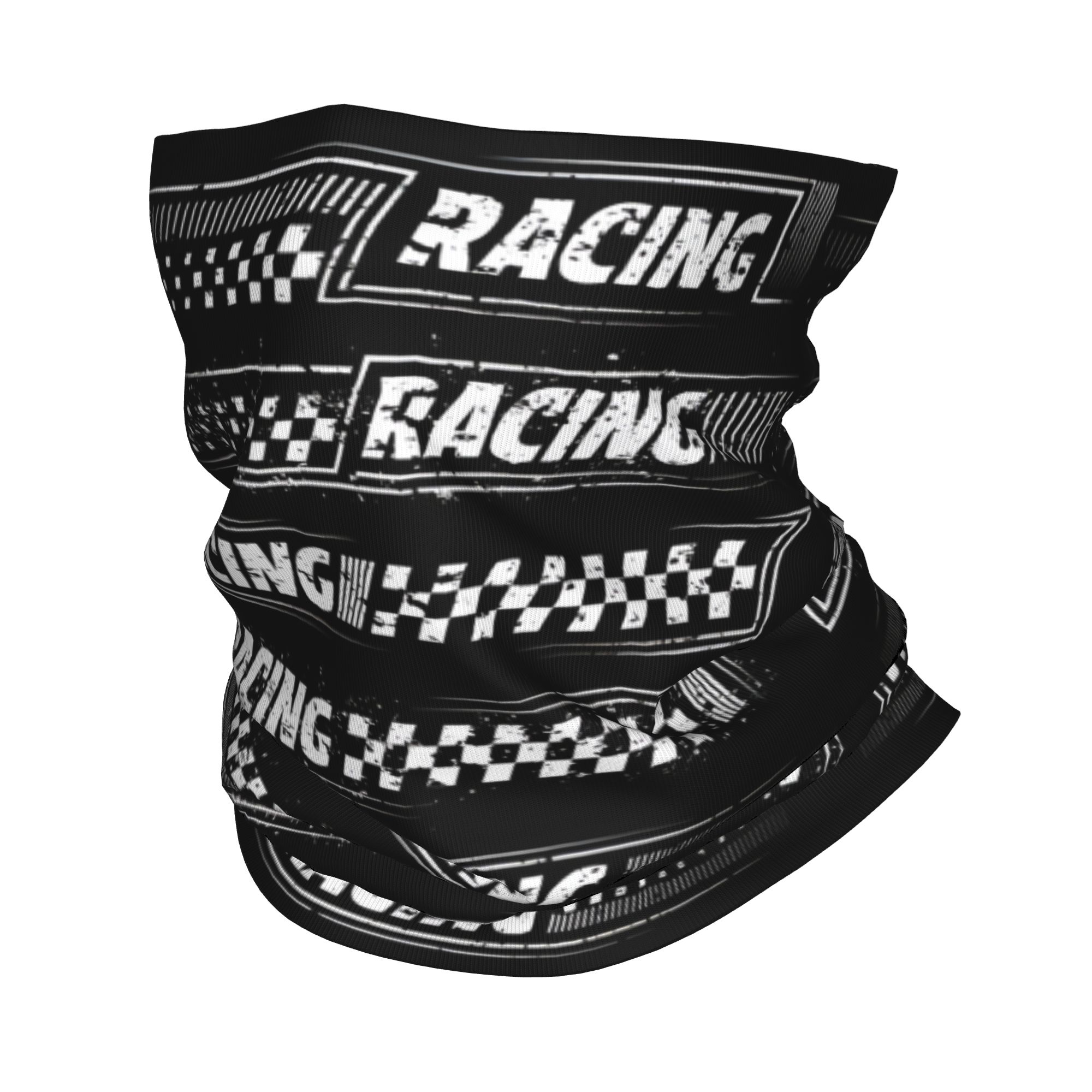 Custom Racing Speed Rally Race - Neck Gaiter Fleece ulasan dan harga