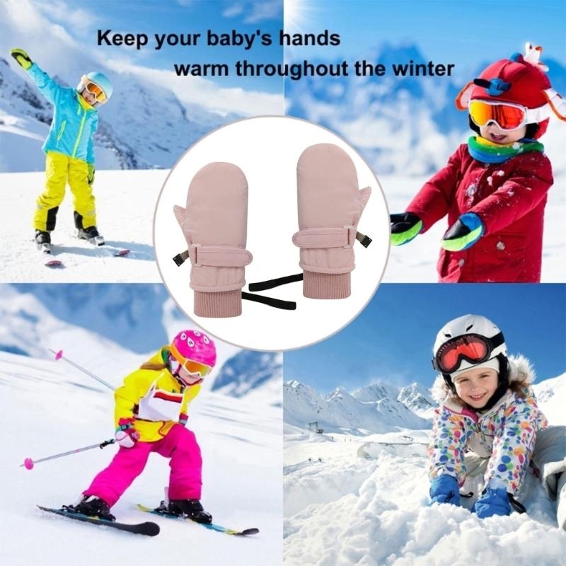J15U Warm Baby Toddler Winter  - Snow Glove Insulated ulasan dan harga