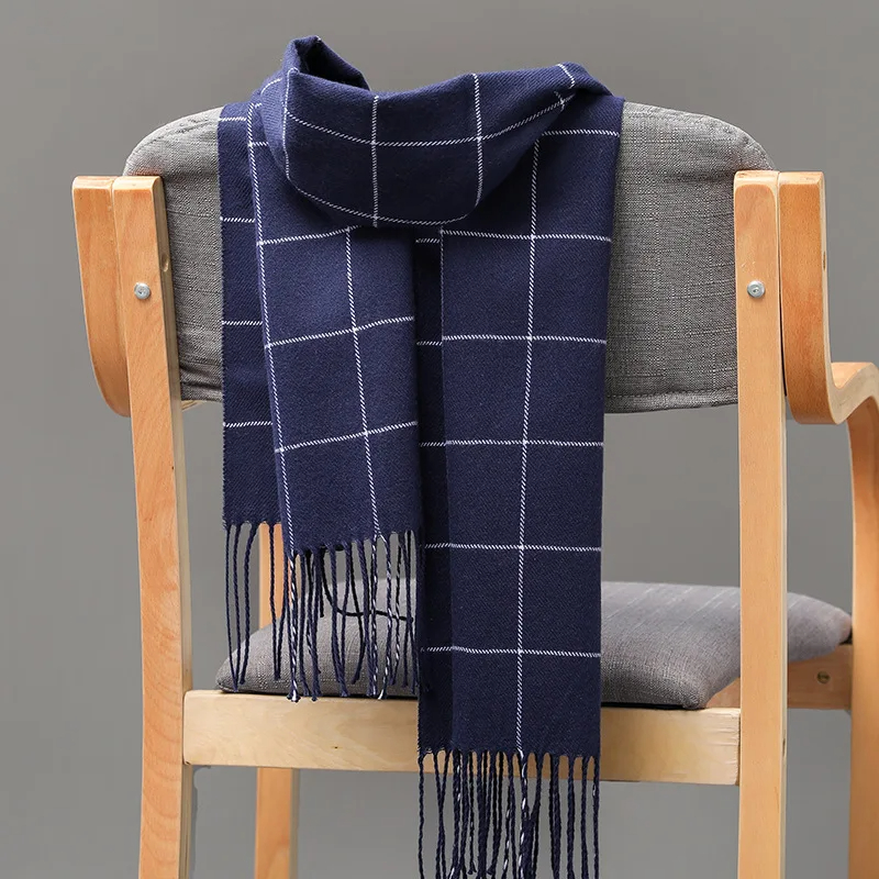 2023 New Winter Men Scarf Keep - Wool Scarf Men ulasan dan harga