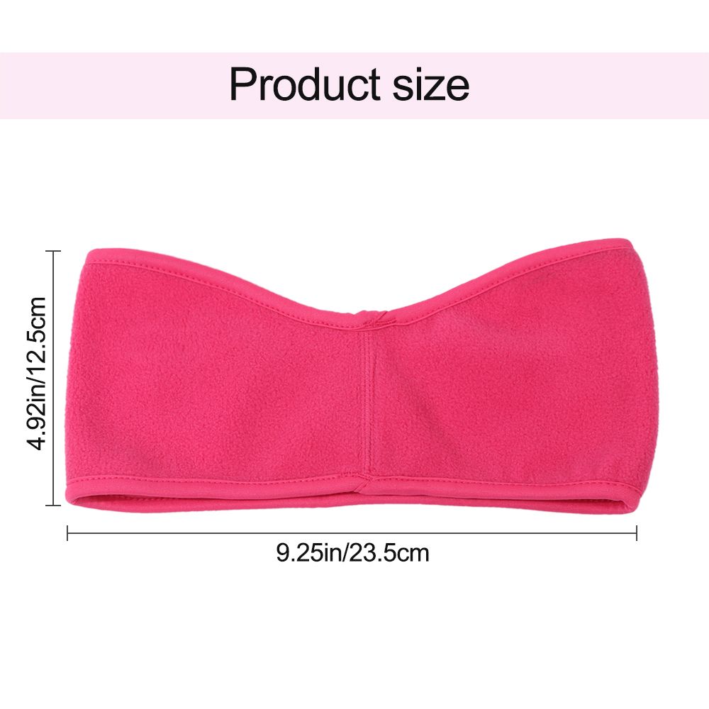 1Pcs Hair Bands Women Girls Fl - Fleece Ear Warmer Band ulasan dan harga