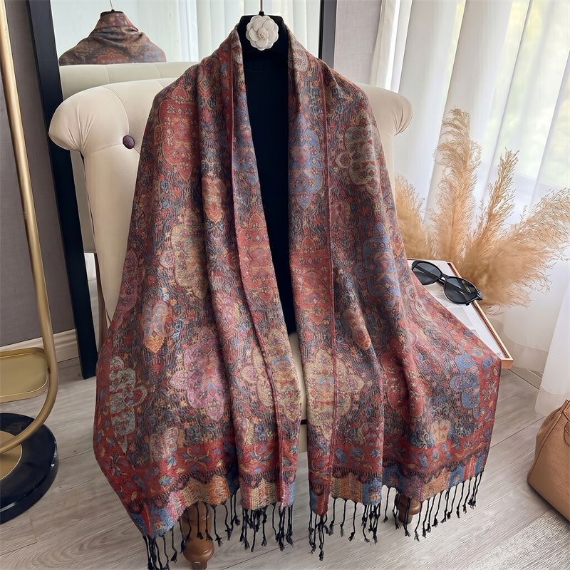 New Luxury Women Autumn and Wi - Cashmere Pashmina Wrap ulasan dan harga