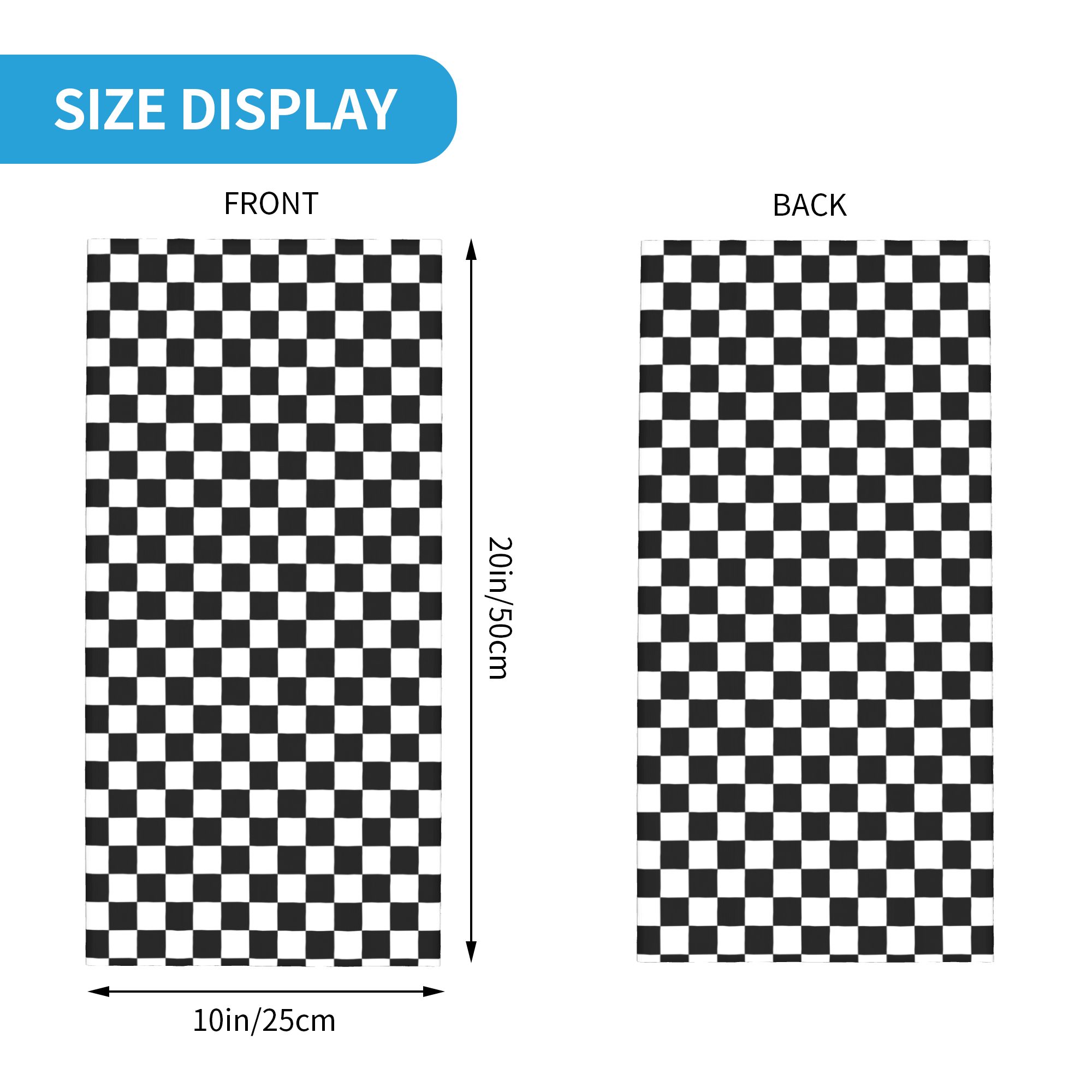 Custom Racing Checkered Motor  - Neck Gaiter Fleece ulasan dan harga