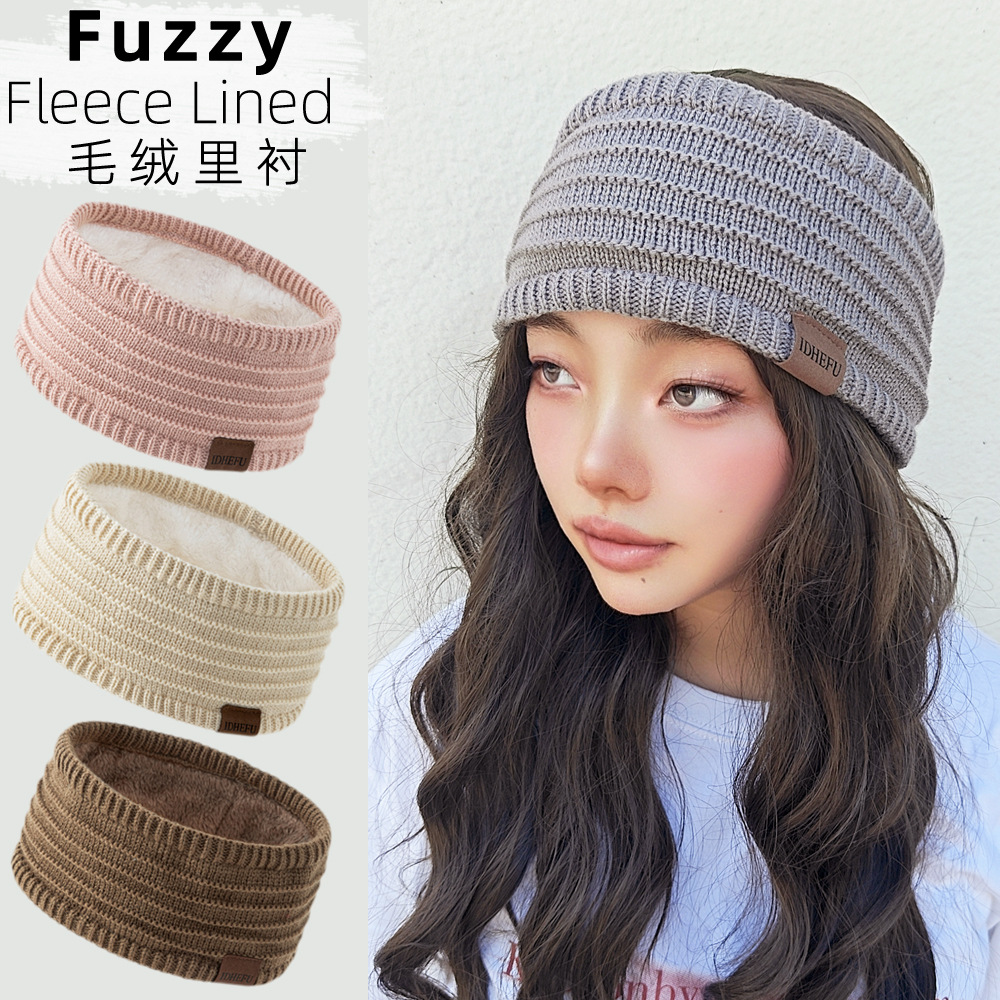 Winter Keep Warm Fleece Lined  - Fleece Ear Warmer Band ulasan dan harga