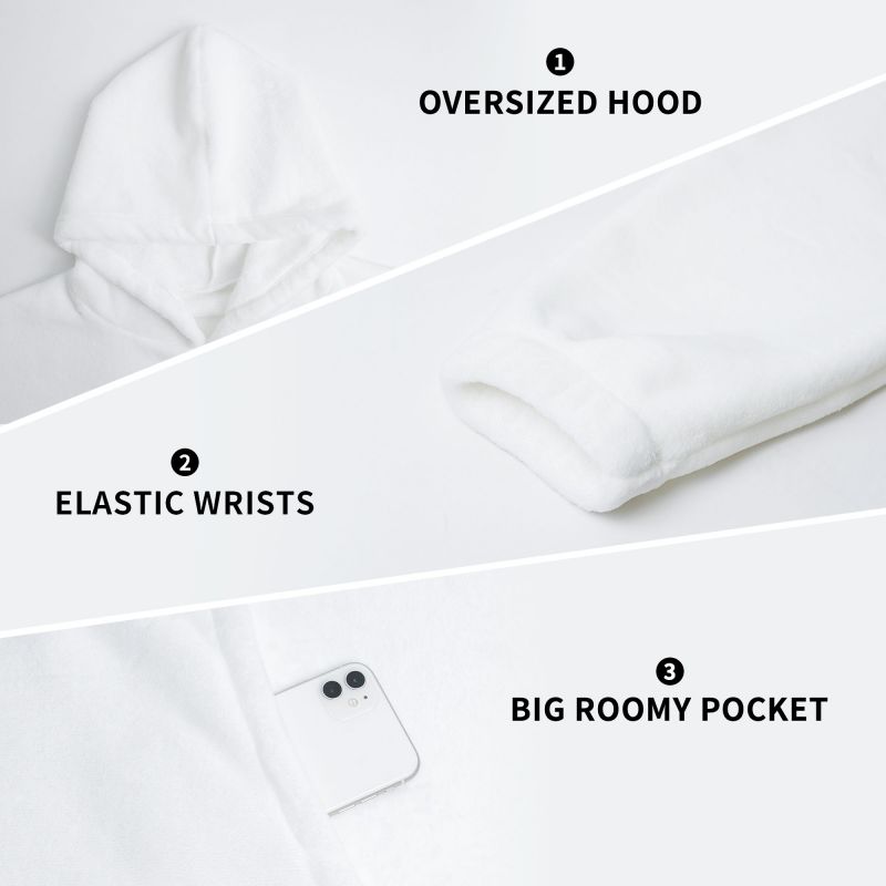 Hippie Flower Floral Retro Bla - Sherpa Hoodie Fleece ulasan dan harga