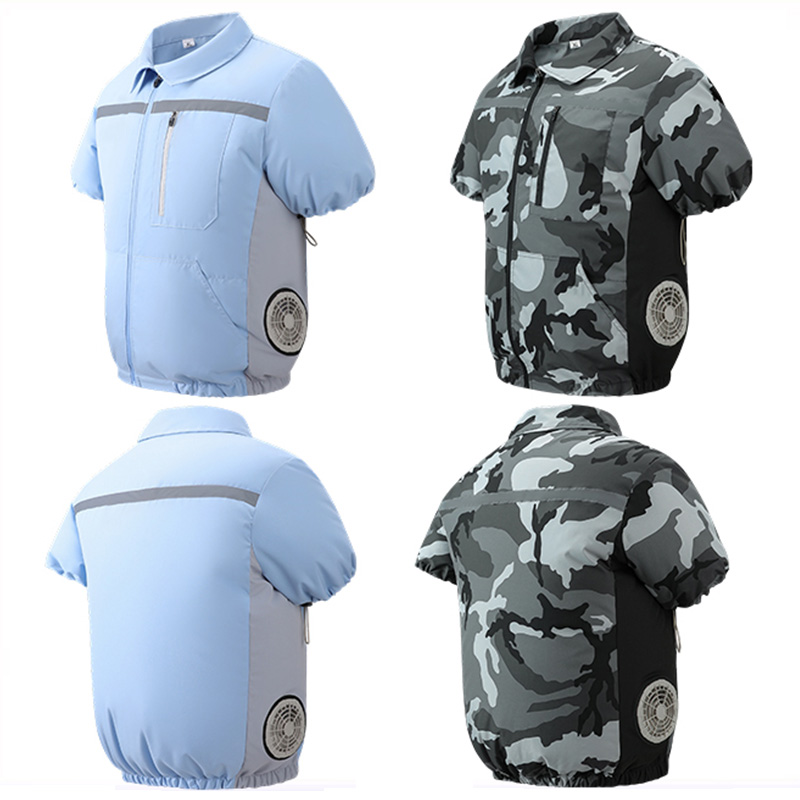 Summer Cooling Short Sleeve Ai - Down Jacket Packable ulasan dan harga