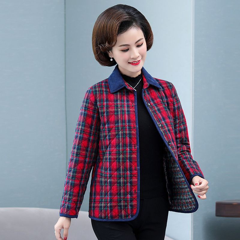 Autumn Winter Plaid Cotton Shi - Flannel Shirt Lined ulasan dan harga