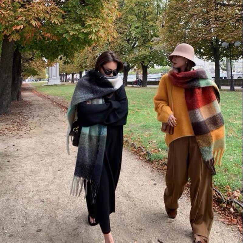 NEW Luxury Winter Thick Warm S - Cashmere Pashmina Wrap ulasan dan harga