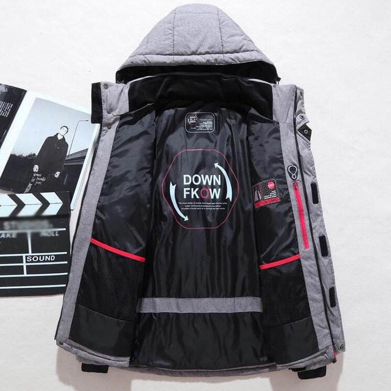 Down Jacket Male Winter Men Wh - Down Jacket Packable ulasan dan harga