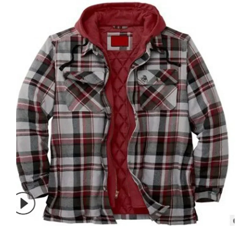 Mens Fleece Lined Flannel Plai - Flannel Shirt Lined ulasan dan harga