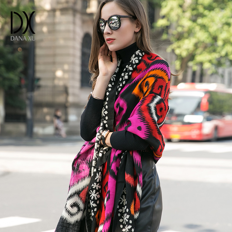 Fashion Scarves and Shawls Wom - Cashmere Pashmina Wrap ulasan dan harga