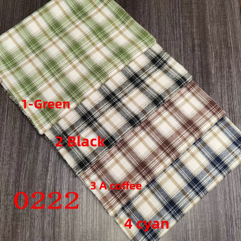 Twill Plaid Flannel Fabric By  - Flannel Shirt Lined ulasan dan harga