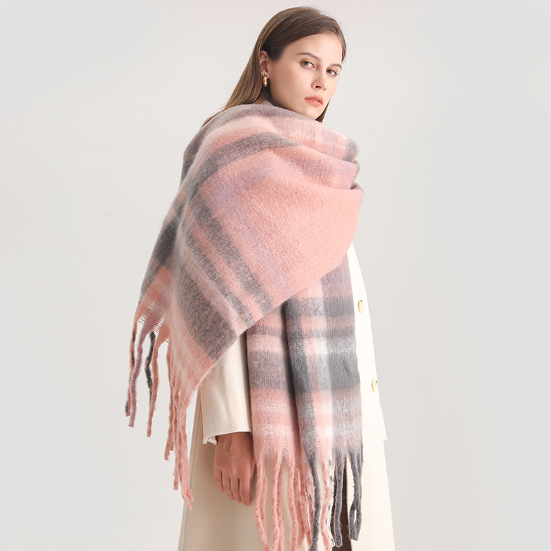 Korean Winter Imitation Cashme - Wool Scarf Men ulasan dan harga