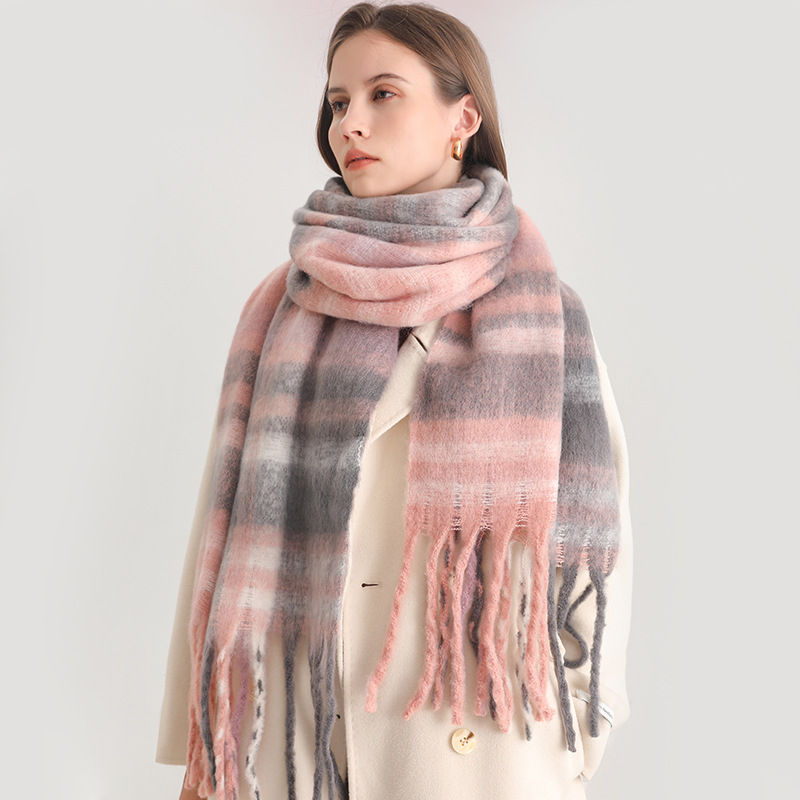Korean Winter Imitation Cashme - Wool Scarf Men ulasan dan harga