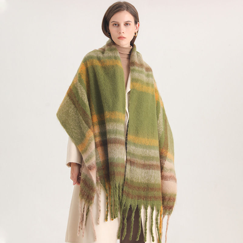 Korean Winter Imitation Cashme - Wool Scarf Men ulasan dan harga