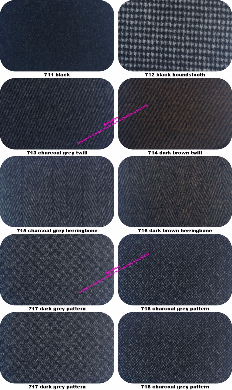 Custom Made Charcoal grey Pea  - Wool Coat Peacoat ulasan dan harga