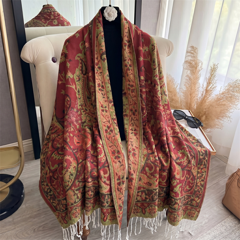 2026 Luxury Brand Cashmere Wom - Cashmere Pashmina Wrap ulasan dan harga