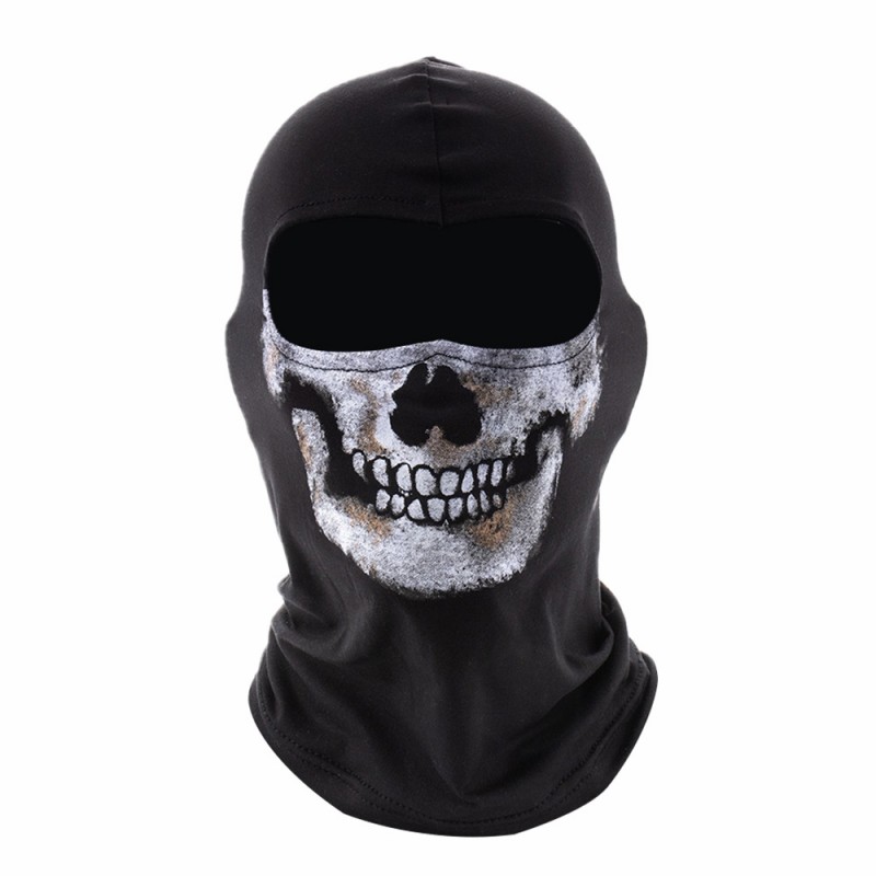 Game COD Ghost Skull Cosplay S - Balaclava Ski Mask ulasan dan harga