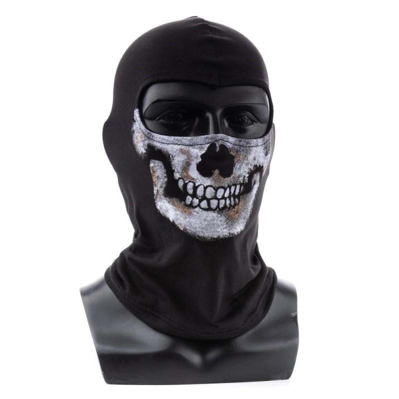 Game COD Ghost Skull Cosplay S - Balaclava Ski Mask ulasan dan harga