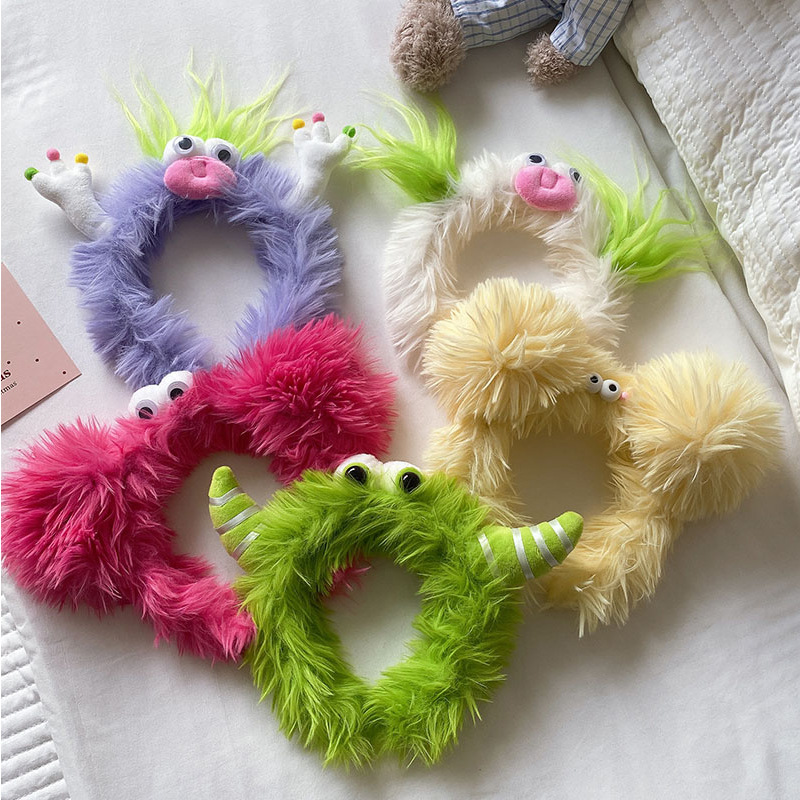 Funny Plush Headbands For Wome - Winter Headband Fleece ulasan dan harga