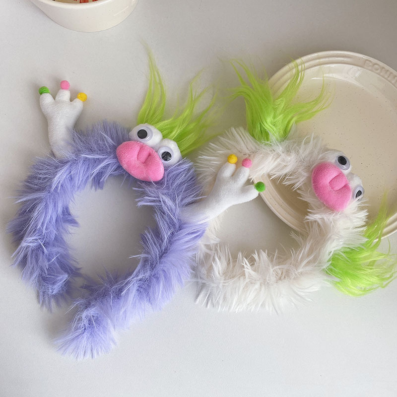 Funny Plush Headbands For Wome - Winter Headband Fleece ulasan dan harga