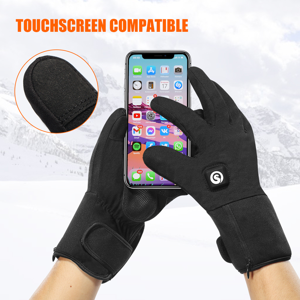 Winter Electric Heated Gloves  - Touch Screen Gloves ulasan dan harga
